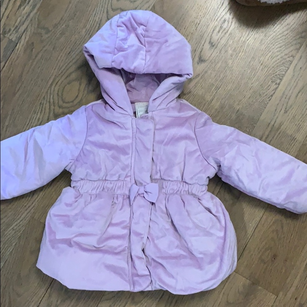 24 m winter girl purple jacket